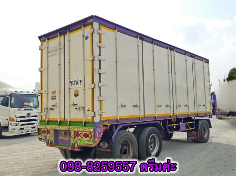 หางตู้สิบบาน สามเพลา อู่เซฟดีล ปี 2563 (4972)