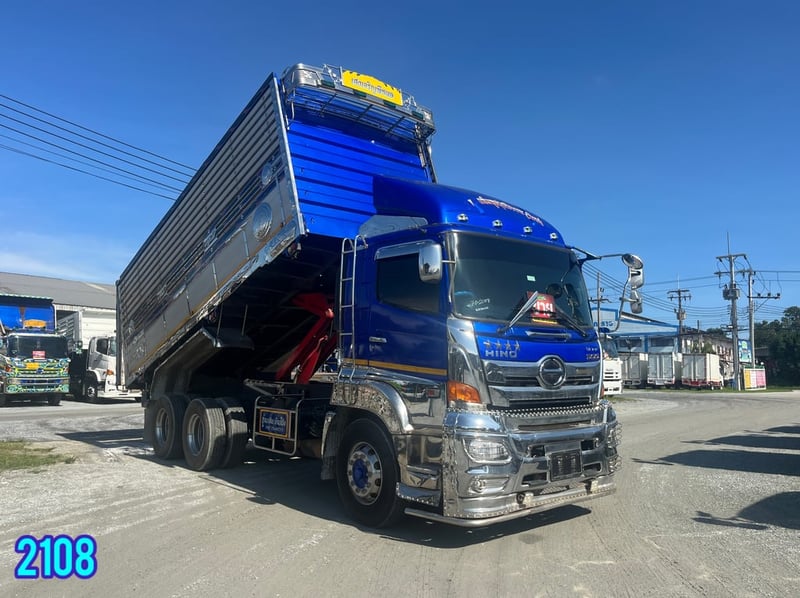 #หางดั้มพ์ สามเพลา อู่สามมิตร  ปี 2557  (8972)