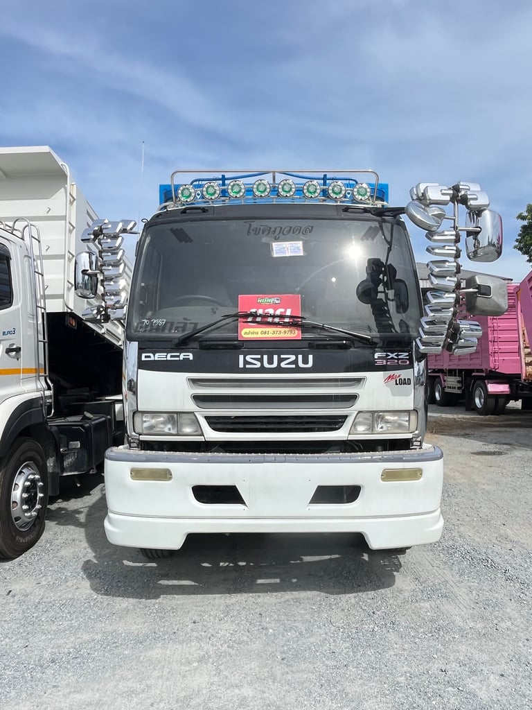 สิบล้อดัมพ์  ISUZU FXZ  320 แรง ปี 2551  (7387)