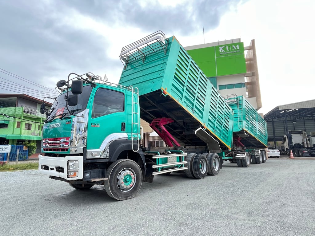 สิบล้อดั้มพ์ ISUZU FXZ 360 แรง ปี 2566,หางดั้มพ์ สามเพลา อู่ พีพีเอ็นเจเนริ่ง ทรัค ปี 2566 (4795,4796) สิบล้อดั้มพ์ ISUZU FXZ 360 แรง ปี 2566,หางดั้มพ์ สามเพลา อู่ พีพีเอ็นเจเนริ่ง ทรัค ปี 2566 (4795,4796)