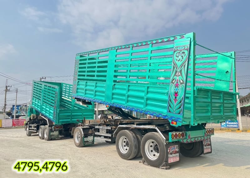 #สิบล้อดั้มพ์พ่วงแม่ลูก_ไมล์น้อย_ป้ายแดงมือเดียว (4795,4796)