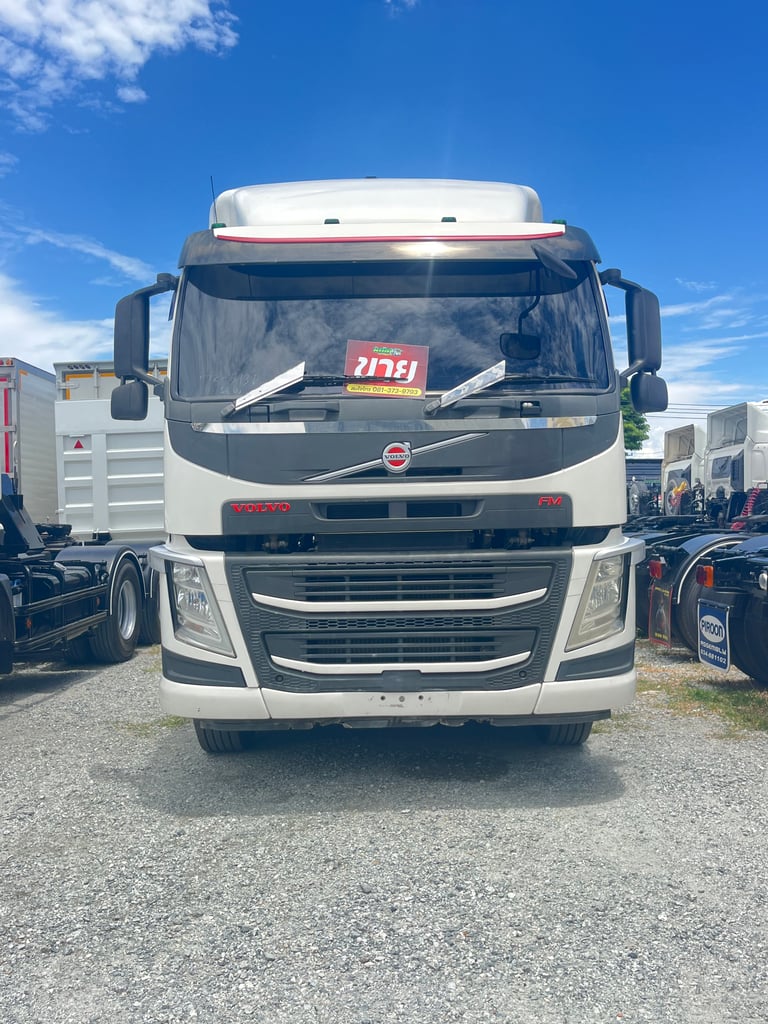 💥สิบล้อหัวลากVOLVO  FM 370  แรง ปี 2561 (5130)