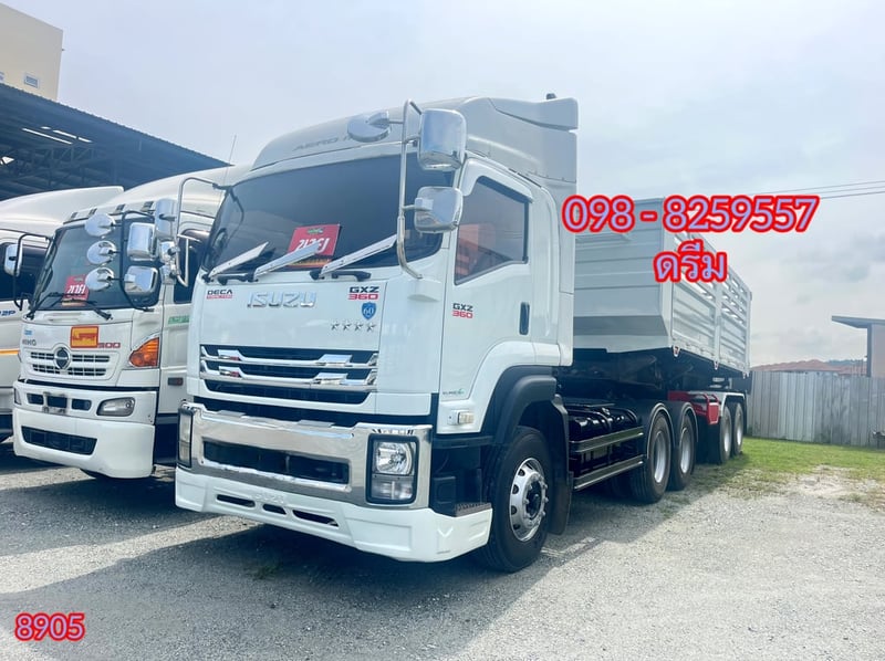 ‼️  สิบล้อหัวลาก ISUZU GXZ 360 แรง ปี 2560  (8905)