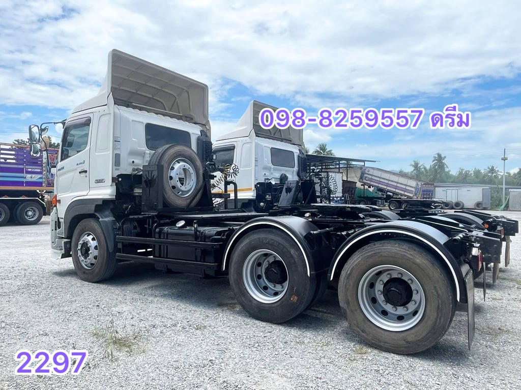 💥 สิบล้อหัวลาก HINO FM1A 344 แรง ปี 2560 (2297) 💥 สิบล้อหัวลาก HINO FM1A 344 แรง ปี 2560 (2297)
