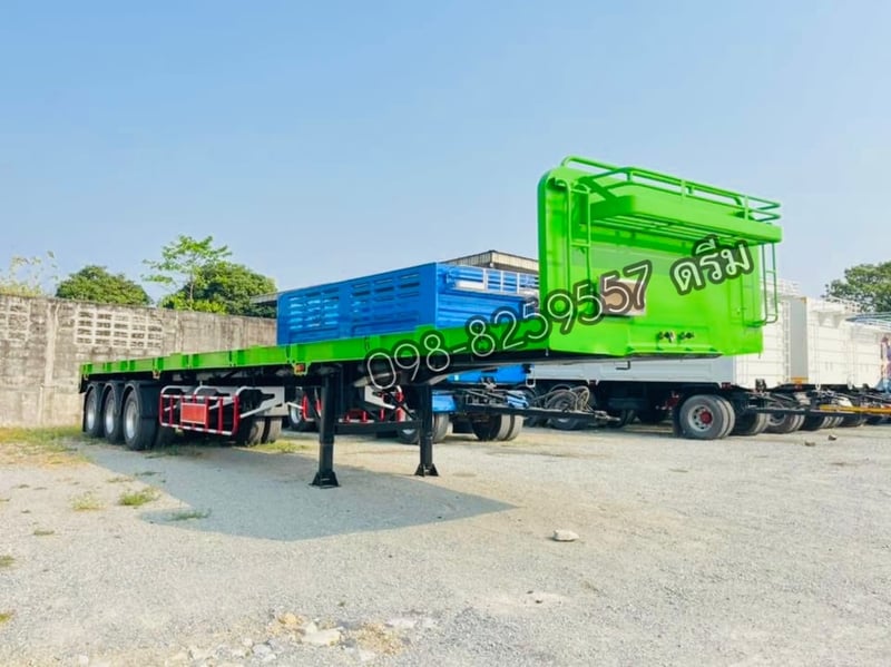หางพื้นเรียบ สามเพลา อู่ ส.สมบัติ ปี 2561 (5529) หางพื้นเรียบ สามเพลา อู่ ส.สมบัติ ปี 2561 (5529)