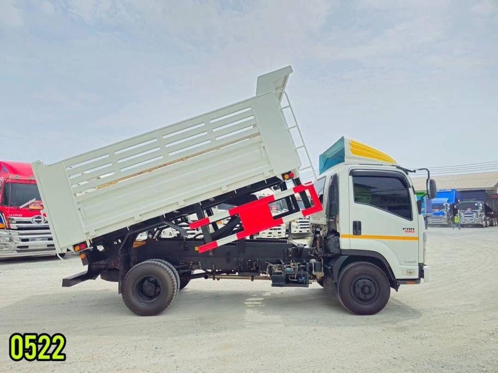 👉 #หกล้อดั้มพ์ ISUZU FRR 190 แรง ปี 2565 (0522) 👉 #หกล้อดั้มพ์ ISUZU FRR 190 แรง ปี 2565 (0522)