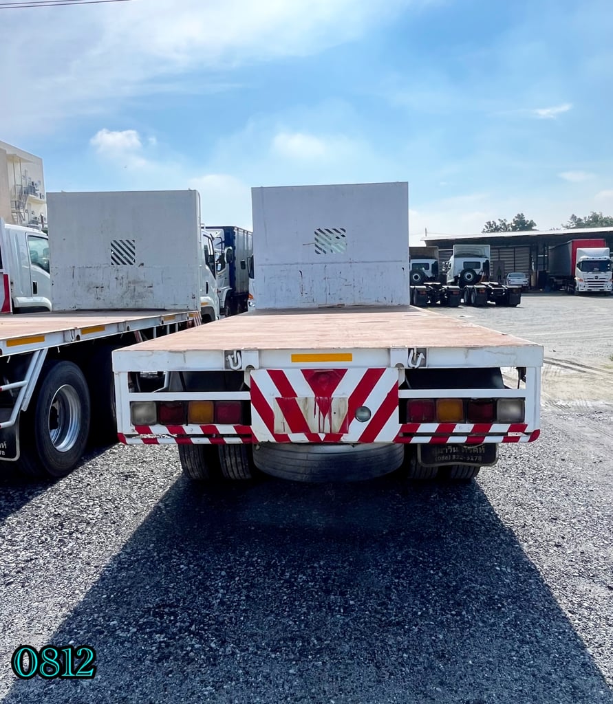 #สิบล้อพื้นเรียบ ISUZU FVZ 300 แรง ปี 2557 (0812) #สิบล้อพื้นเรียบ ISUZU FVZ 300 แรง ปี 2557 (0812)