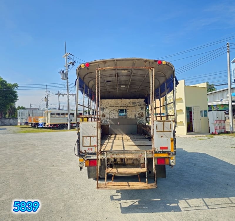 🔥 #โปรลดต่ำกว่าทุน 50,000 บาททันที ‼️ # หกล้อโดยสาร ISUZU NMR 130 แรง ปี 2551 (5839)