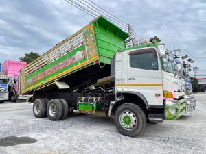 📌สิบล้อดั้มพ์ HINO FM1A 344 แรง ปี 2559