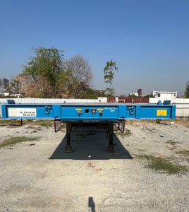 🇨🇷#หางพื้นเรียบ  สามเพลา  อู่ WAFA  ปี 2565 (8655)