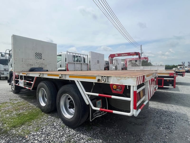 ‼️ สิบล้อพื้นเรียบ ISUZU FVZ 300 แรง ปี 2557 (0832) ‼️ สิบล้อพื้นเรียบ ISUZU FVZ 300 แรง ปี 2557 (0832)