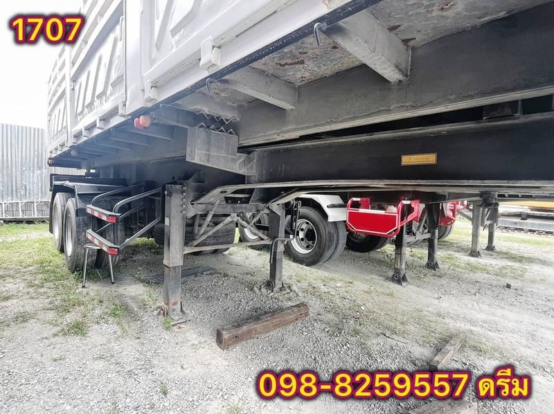 ‼️#หางเซมิดั้มพ์_สองเพลา อู่สามมิตร ปี2557 (1707) ‼️#หางเซมิดั้มพ์_สองเพลา อู่สามมิตร ปี2557 (1707)