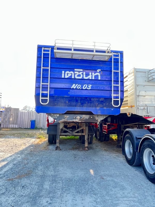 🇨🇷 หางเซมิดั้มพ์ สองเพลา อู่ TNJ  ปี 2565 (0824)