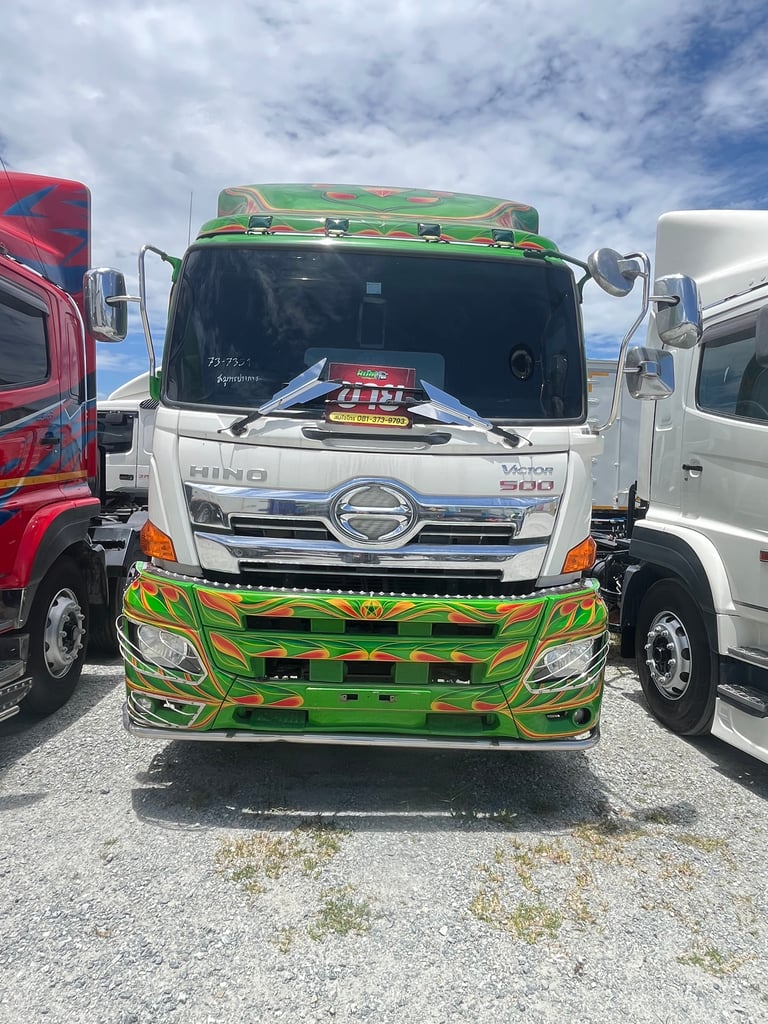 😎สิบล้อหัวลาก HINO FM2P 380 แรง ปี 2562  (7351)