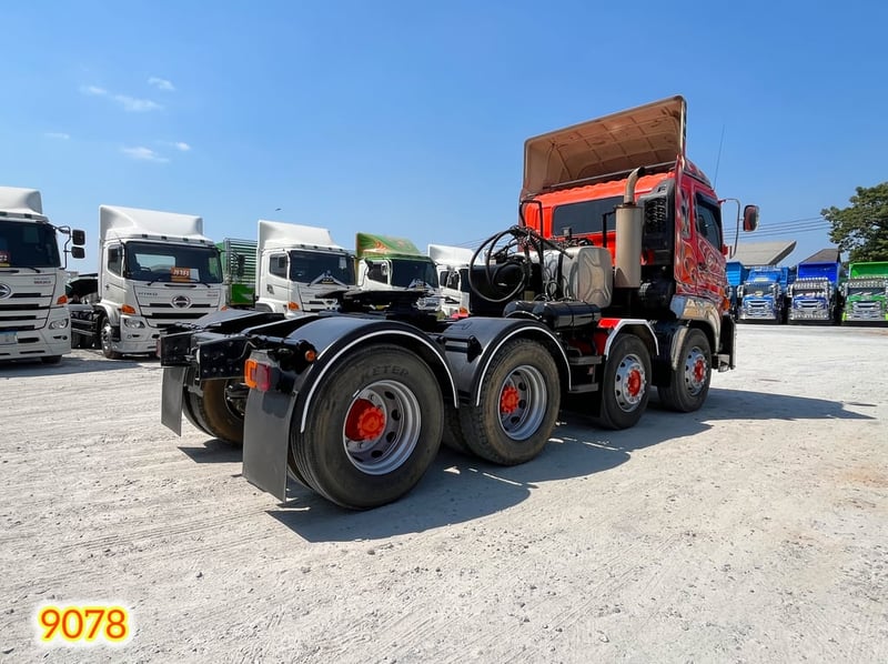 สิบสองล้อหัวลาก HINO FM1A 344 ปี 2566 (9078) สิบสองล้อหัวลาก HINO FM1A 344 ปี 2566 (9078)