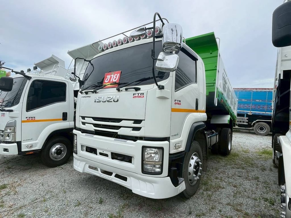 🩸 หกล้อดั้มพ์ ISUZU FTR 240 แรง ปี 65(3565)