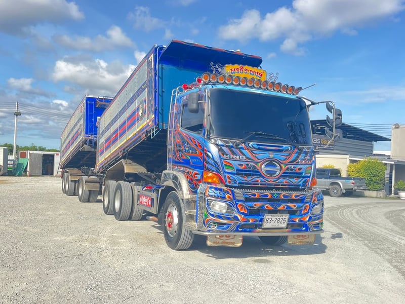 💥 ดั้มพ์พ่วง HINO VICTOR 500 (7824,7825)
