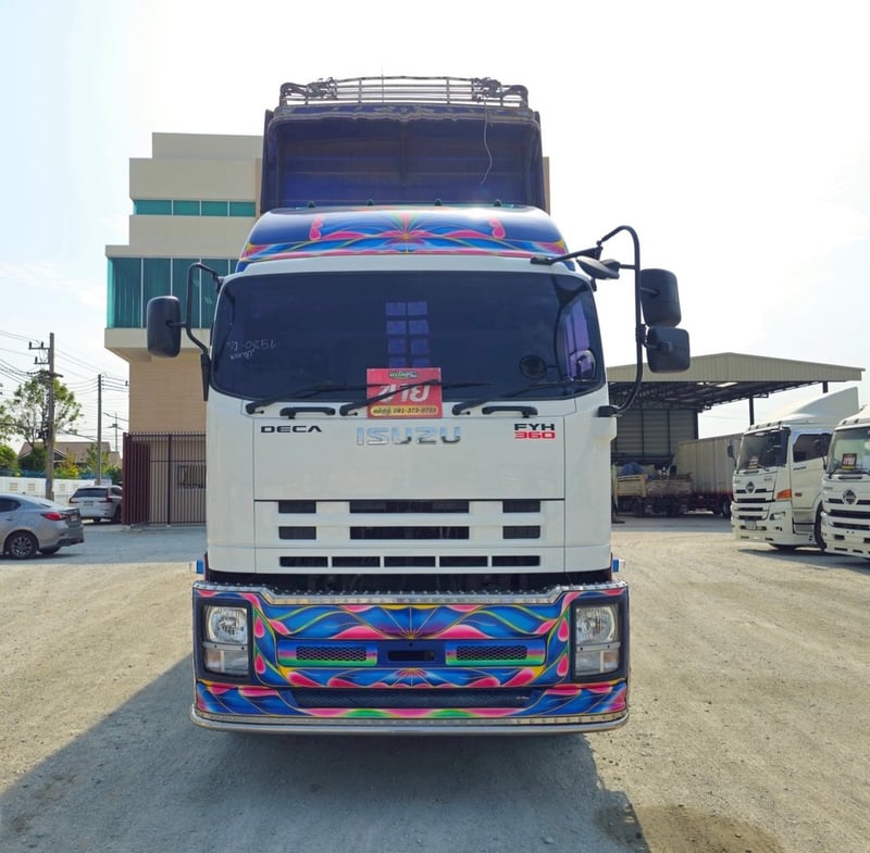 💥Vาย  12 ล้อดั้มพ์เกษตร ISUZU FYH  360 แรงม้า ปี 2555 (0856)