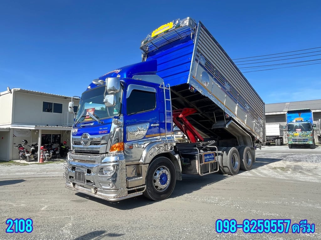 ‼️สิบล้อดั้มพ์ HINO FM1A 344 แรง ปี 2566 (2108) ‼️สิบล้อดั้มพ์ HINO FM1A 344 แรง ปี 2566 (2108)