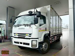 #หกล้อตู้สิบบาน  ISUZU FTR240 แรง ปี 2561 (8682)