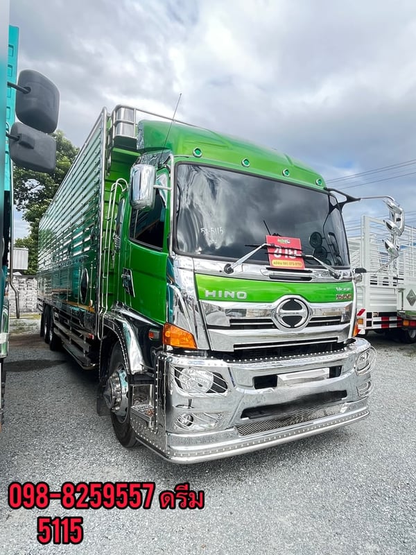 👉 สิบล้อคอก HINO FL8J 260 แรง ปี 2566 (5115) 👉 สิบล้อคอก HINO FL8J 260 แรง ปี 2566 (5115)