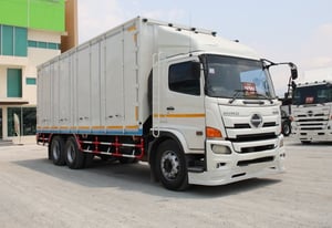 สิบล้อตู้สิบบาน HINO FL8J 260 แรง ปี 2561 (2717)