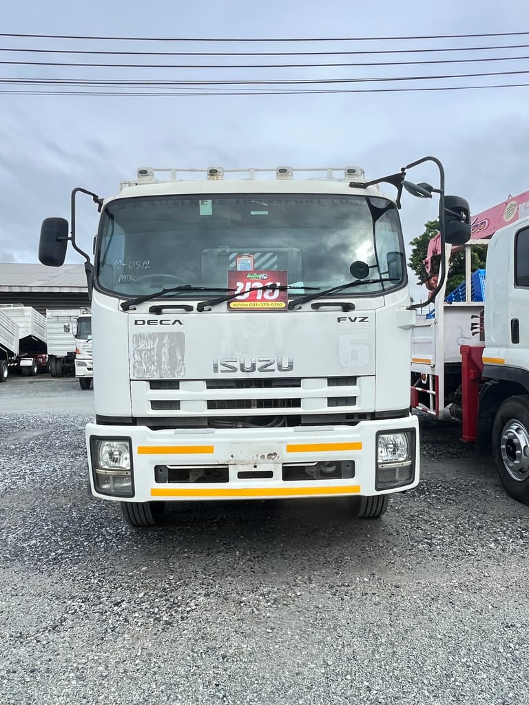 #สิบล้อพื้นเรียบ ISUZU FVZ 300แรง (0812) #สิบล้อพื้นเรียบ ISUZU FVZ 300แรง (0812)