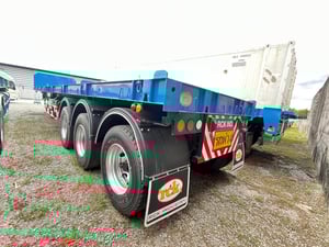 #หางพื้นเรียบสามเพลา อู่ RCK ปี 2564 (8647)