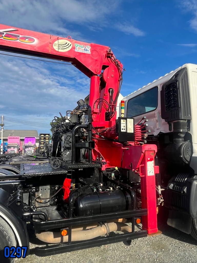 #สิบล้อเครน HINO FM1A 344 แรง ปี 2562 (0293) #สิบล้อเครน HINO FM1A 344 แรง ปี 2562 (0293)