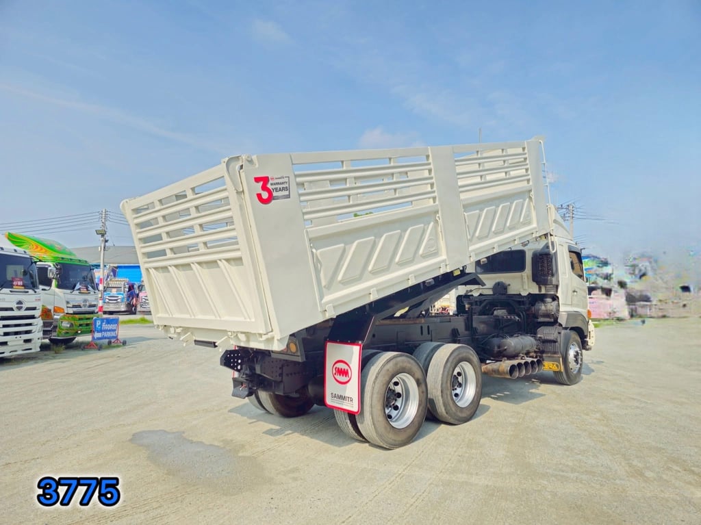 🇨🇷 สิบล้อดั้มพ์ HINO FM1A 344 แรง ปี 2559 (3775)