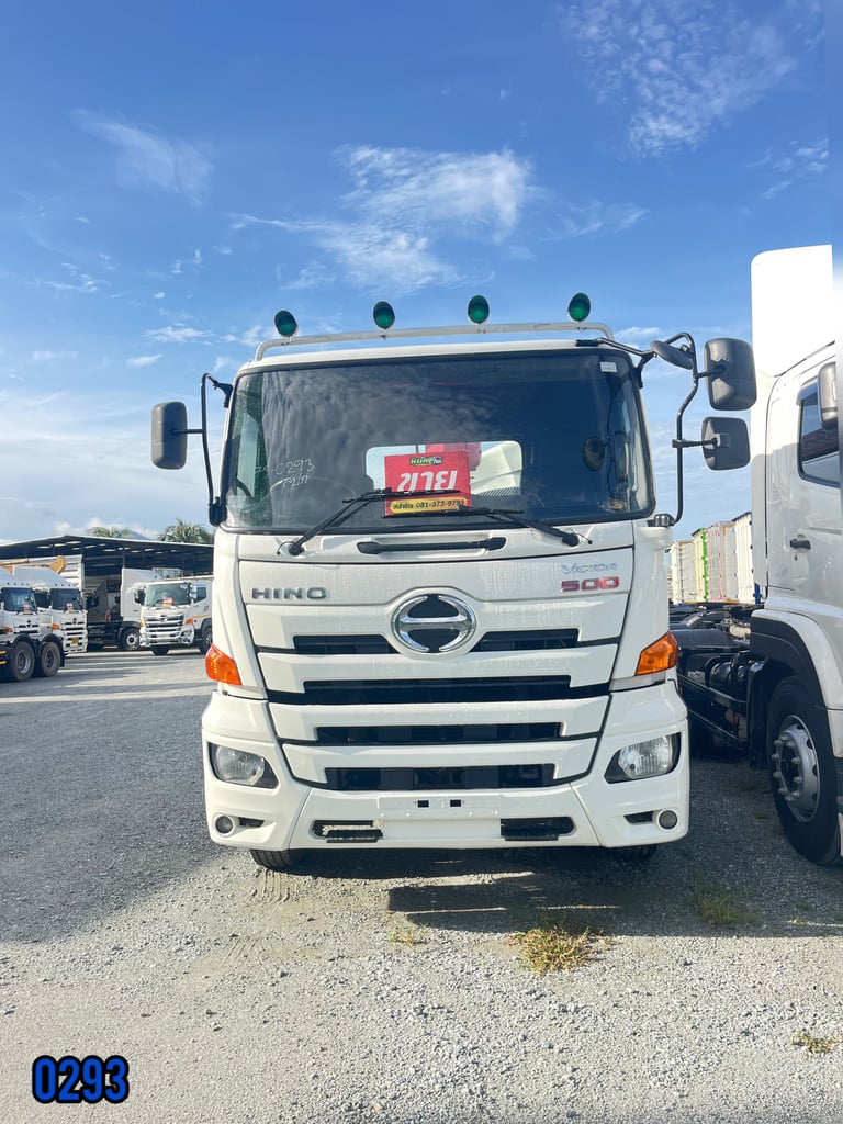 #สิบล้อเครน HINO FM1A 344 แรง ปี 2562  (0293)