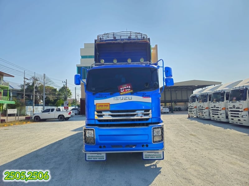 🔥#สิบสองล้อดั้มพ์ ISUZU FYH 360 แรง ปี 56