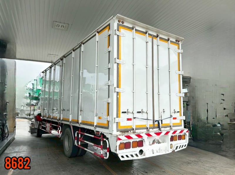 #หกล้อตู้สิบบาน  ISUZU FTR240 แรง ปี 2561 (8682)