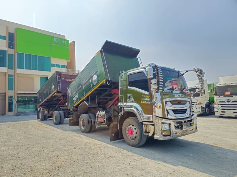 หกล้อดั้มพ์ ISUZU FTR 240 แรง ปี 2565(5403,5404) หกล้อดั้มพ์ ISUZU FTR 240 แรง ปี 2565(5403,5404)