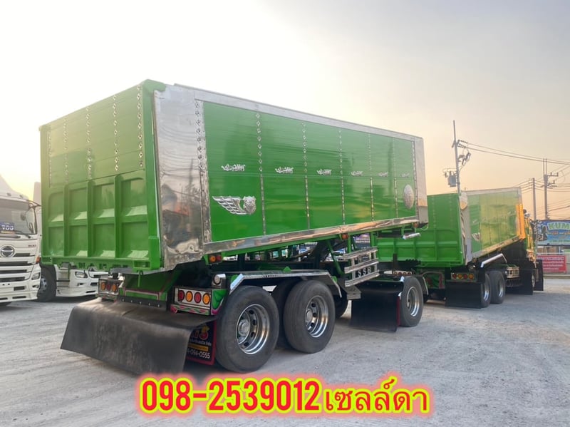 สิบล้อดั้มพ์พ่วง💚 ISUZU  FXZ 360 แรง ปี 2565(2868,2869)