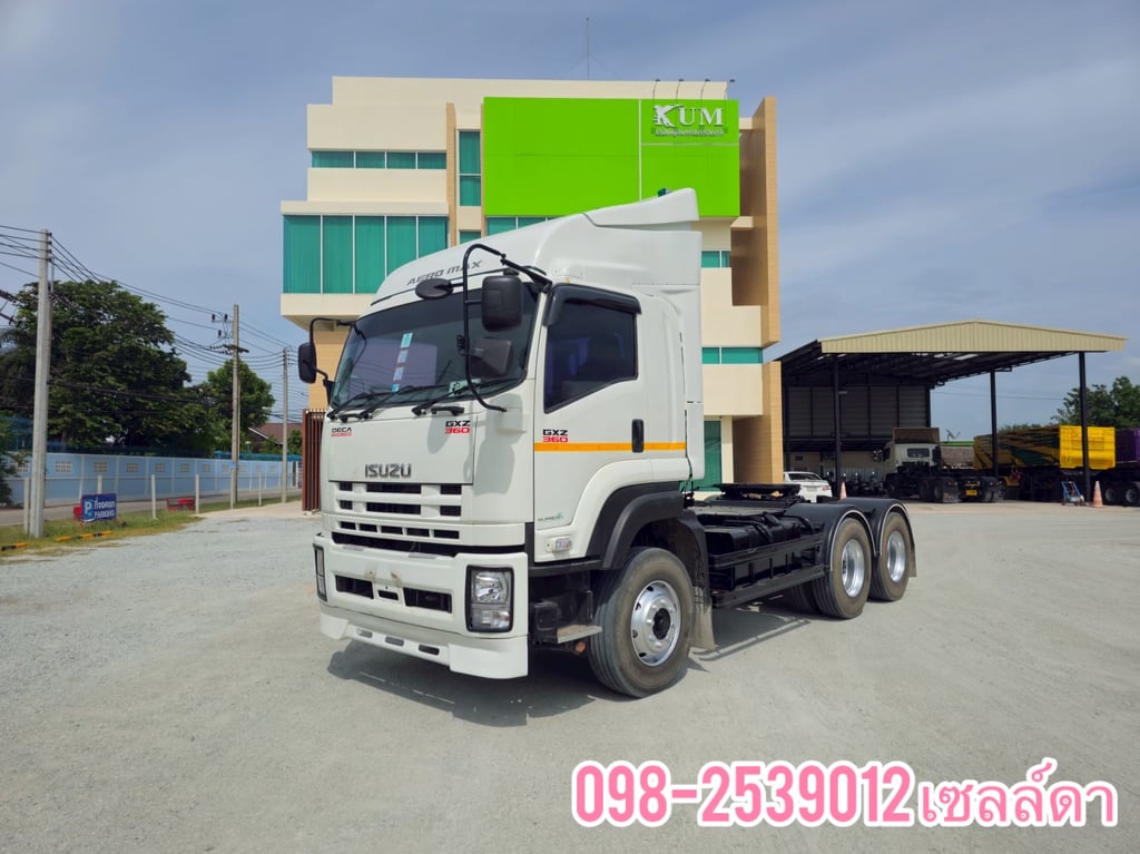 🔥สิบล้อหัวลาก ISUZU GXZ 360 แรง ปี 2555(6863) 🔥สิบล้อหัวลาก ISUZU GXZ 360 แรง ปี 2555(6863)