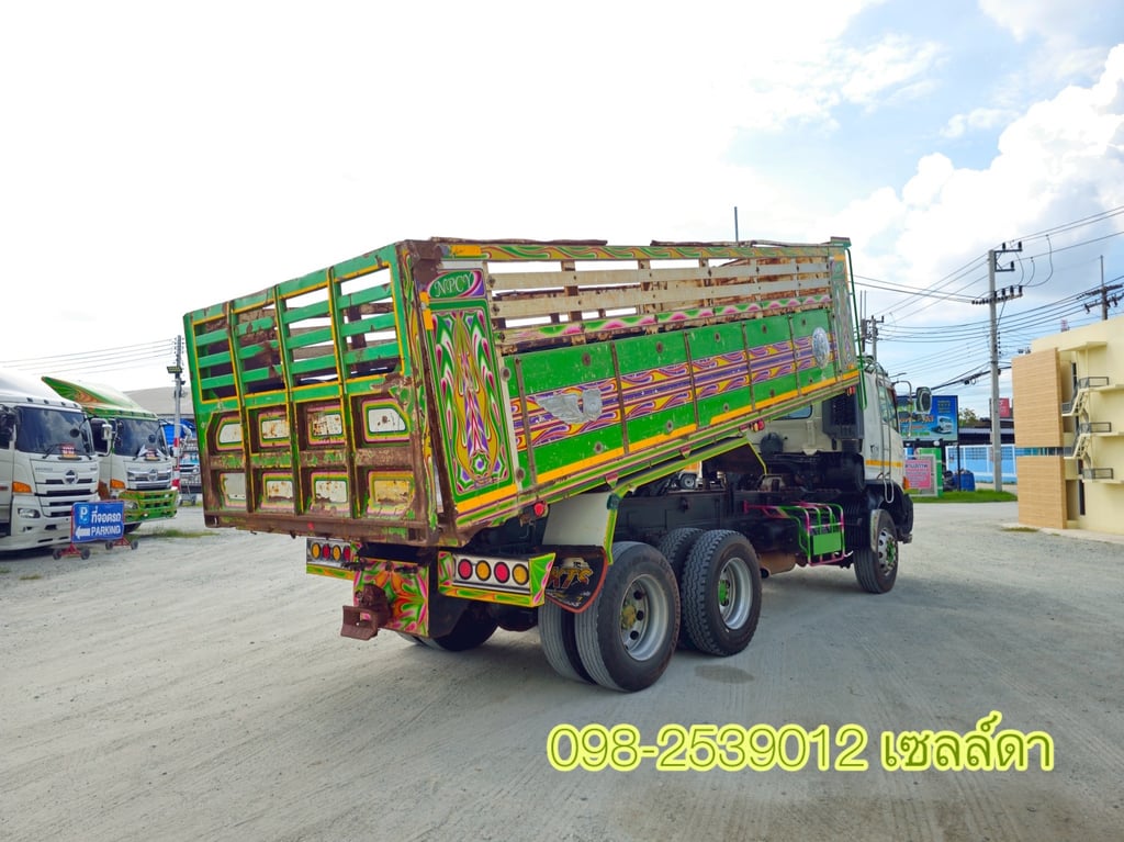 🔥สิบล้อดั้มพ์ HINO FM1A 344 แรง ปี 2559(5045