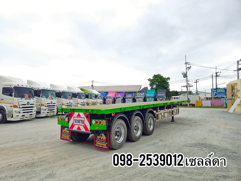 🔥หาพื้นเรียบ  สามเพลา อู่สามมิตร ปี 2562(0294)