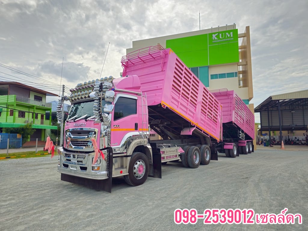 สิบล้อดั้มพ์เกษตร ISUZU FXZ 360 แรง ปี 2566(1364,2110) สิบล้อดั้มพ์เกษตร ISUZU FXZ 360 แรง ปี 2566(1364,2110)