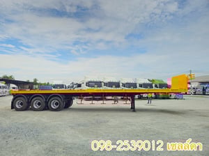 หางพื้นเรียบ สามเพลา  อู่ WAFA  ปี 2563(6112)