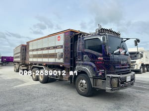 สิบล้อดั้มพ์ ISUZU FXZ 360 แรง ปี 2559(2111,2000)