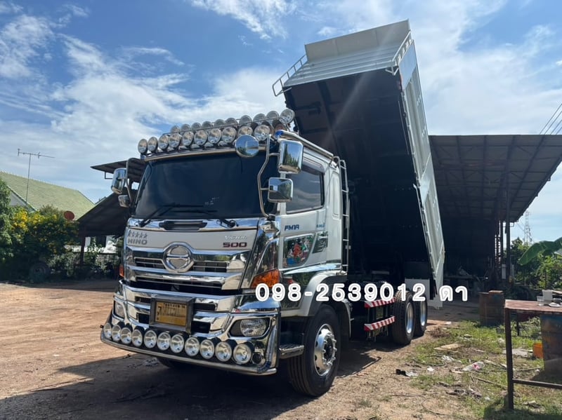 🔥สิบล้อดั้มพ์ HINO FM1A 344 แรง ปี 2566 (5411) 🔥สิบล้อดั้มพ์ HINO FM1A 344 แรง ปี 2566 (5411)