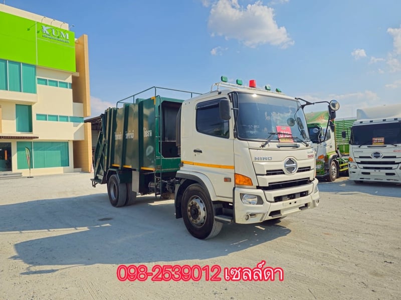 👉หกล้อบรรทุกขยะ HINO FG8J 240 แรง ปี 2566 (4084)