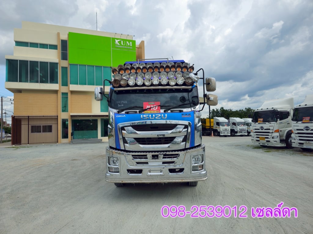 สิบล้อดั้มพ์ISUZU  FXZ 360 แรง ปี 2565(2868,2869)