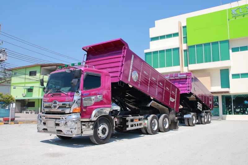 💜Hino FM2P 380 ปี65  อู่ ส.สมบัติ (2089,2090)