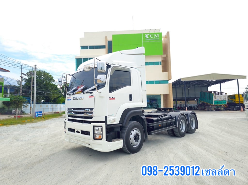 สิบล้อหัวลาก ISUZU GXZ 360 แรง ปี 2566(3394) สิบล้อหัวลาก ISUZU GXZ 360 แรง ปี 2566(3394)