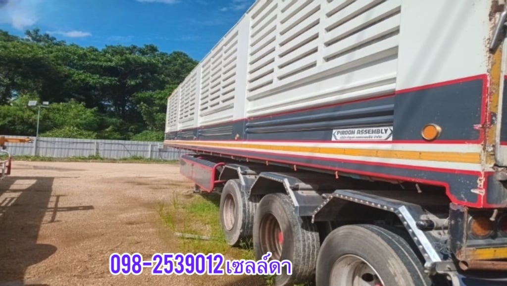 🔥ราคาขายตัด 620,000 บาท หางคอก สามเพลา อู่พิรุฬ พื้นสแตนเลส ปี 66  (9051)