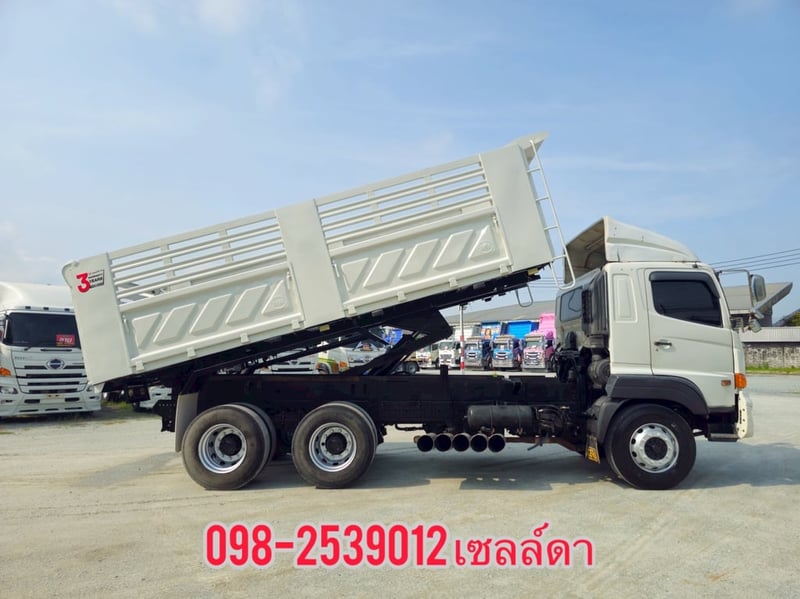 sาคาพิเศษ1,490,000- สิบล้อดั้ม Hino FM1A344 ปี59 (3775)
