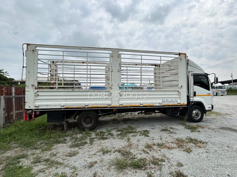 ISUZU FRR 210แรงม้า รถบรรทุก 6ล้อ กระบะคอกสูง ปี2023 เลขไมล์ 110,000 กม.