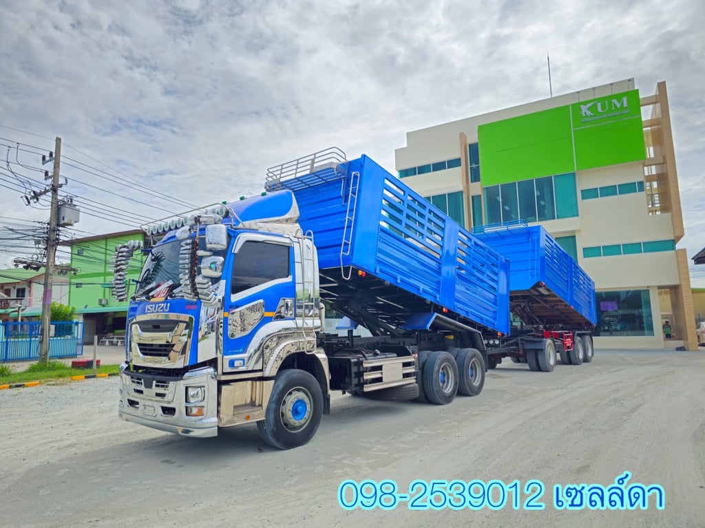 สิบล้อดััมเเม่ลูก Isuzu FXZ360 ปี66(3502,3088) 